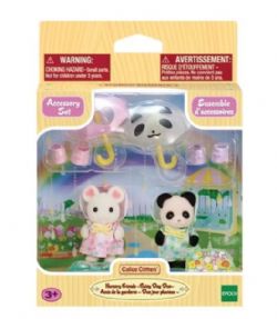 CALICO CRITTERS - AMIS DE LA GARDERIE -DUO JOUR DE PLUIE